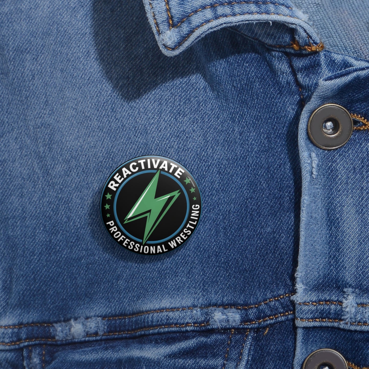 Reactivate Pro Wrestling Pin