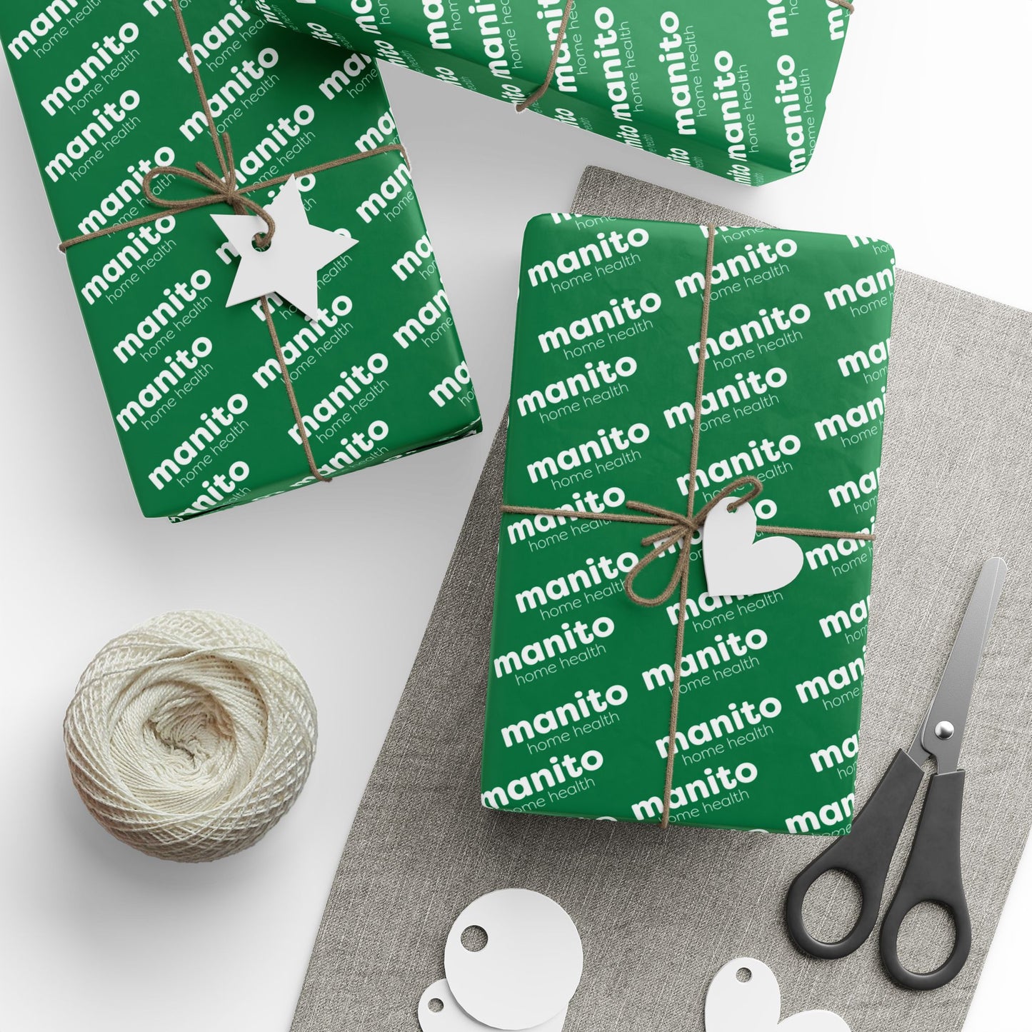 Manito Home Health Holiday Wrapping Paper