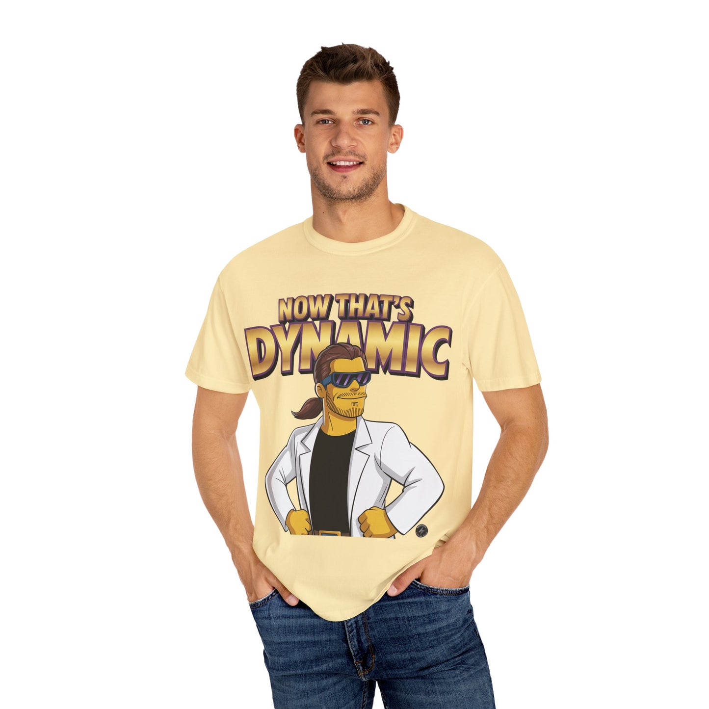 Now That's Dynamic Yellow Character Style