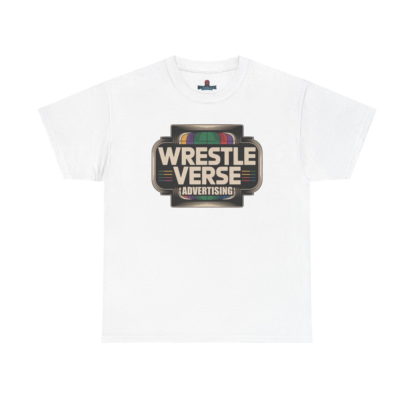 WrestleVerse Unisex Heavy Cotton Tee, Retro Wrestling Shirt, Vintage Style Tee, Gift for Wrestling Fans, Perfect for Events