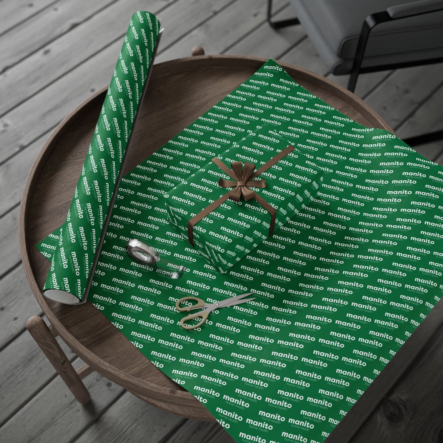 Manito Home Health Holiday Wrapping Paper