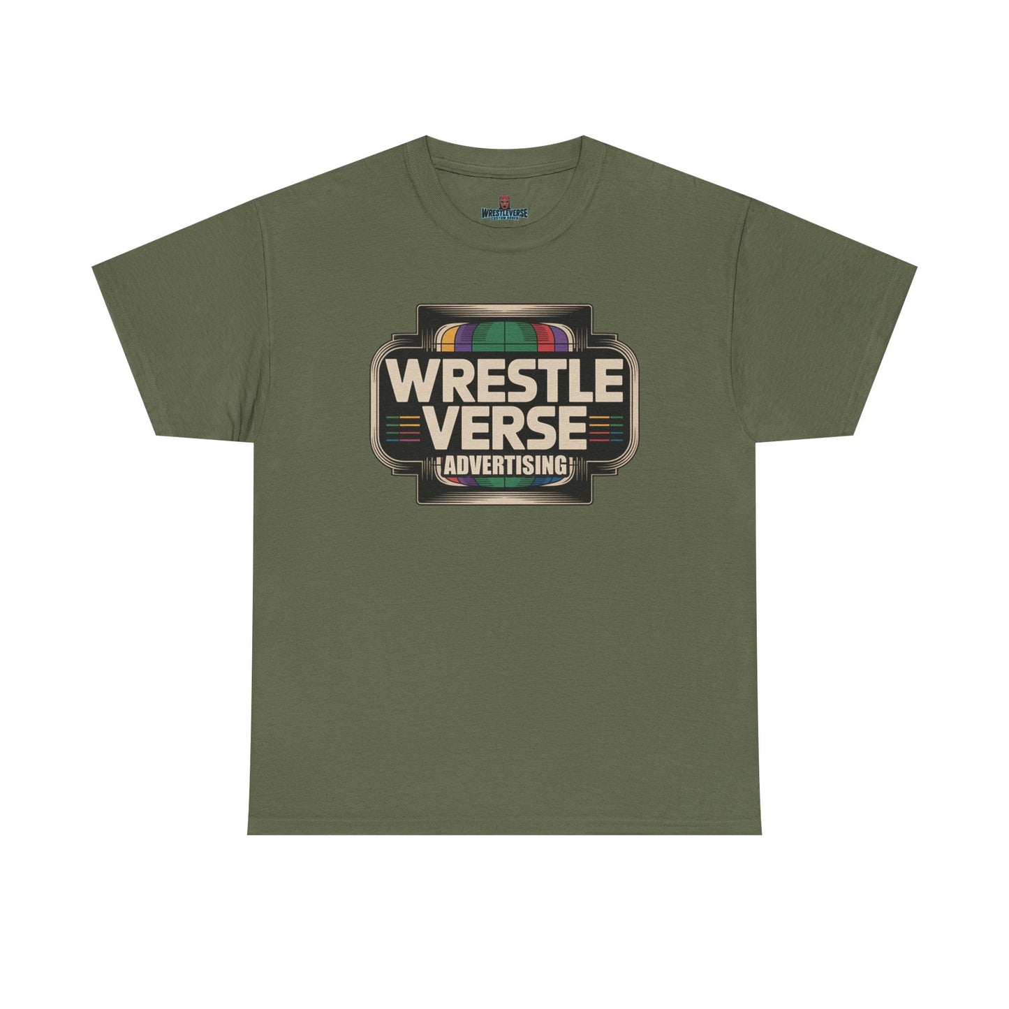 WrestleVerse Unisex Heavy Cotton Tee, Retro Wrestling Shirt, Vintage Style Tee, Gift for Wrestling Fans, Perfect for Events