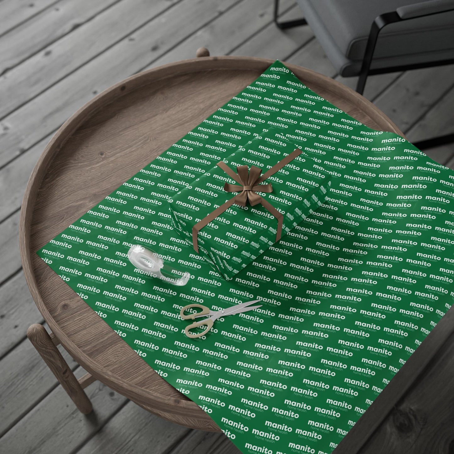 Manito Home Health Holiday Wrapping Paper