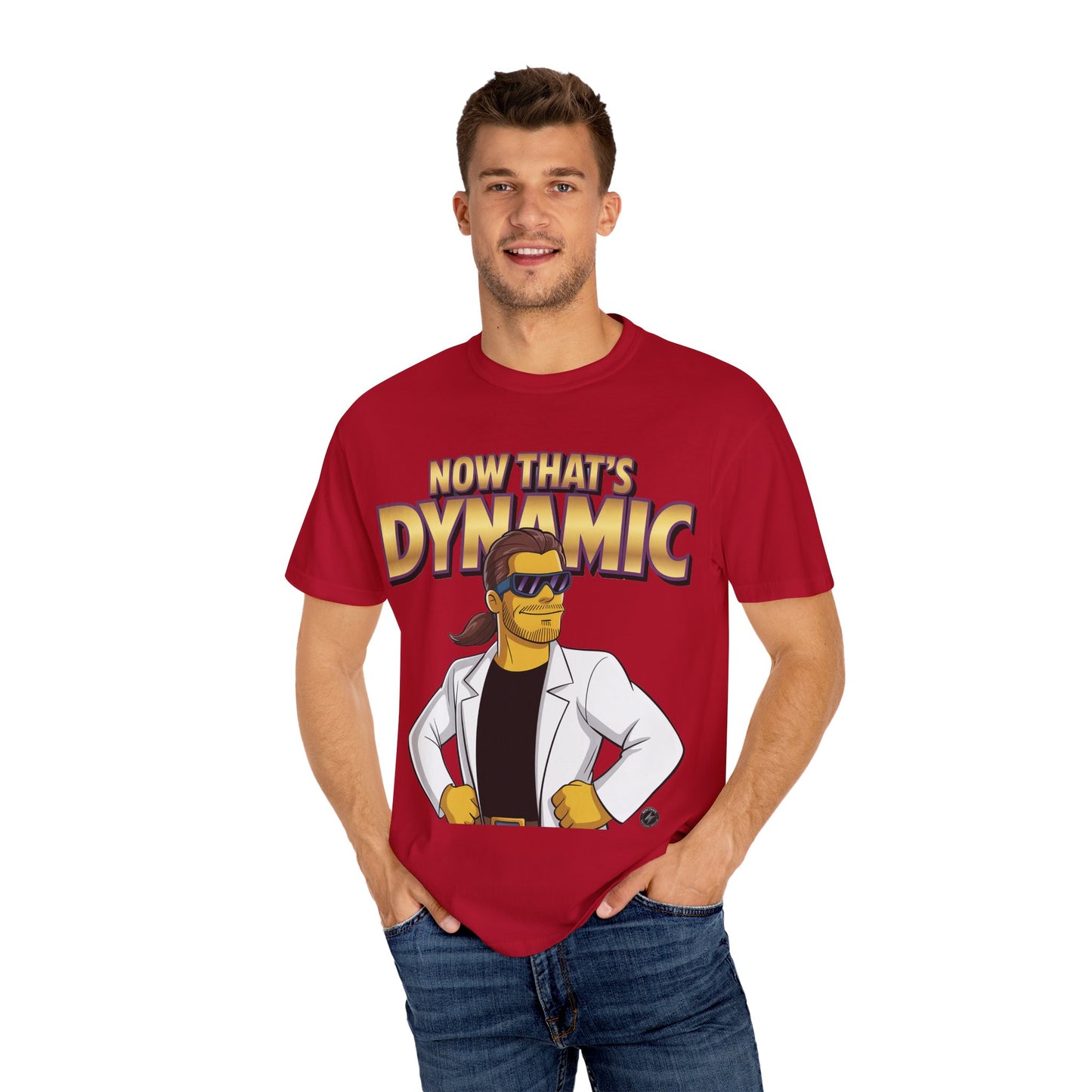 Now That's Dynamic Yellow Character Style
