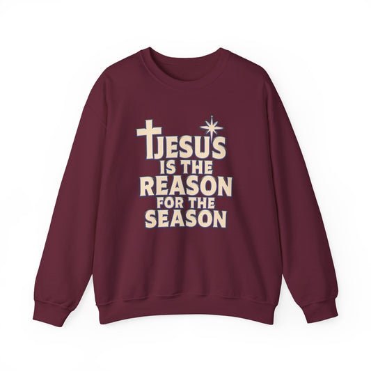 Jesus is the Reason Crewneck Sweatshirt