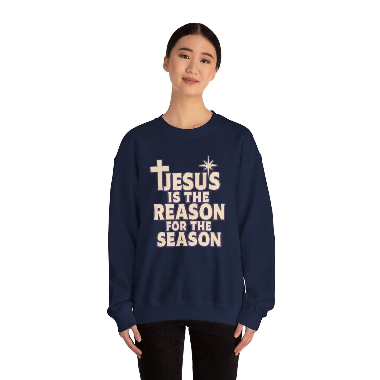 Jesus is the Reason Crewneck Sweatshirt