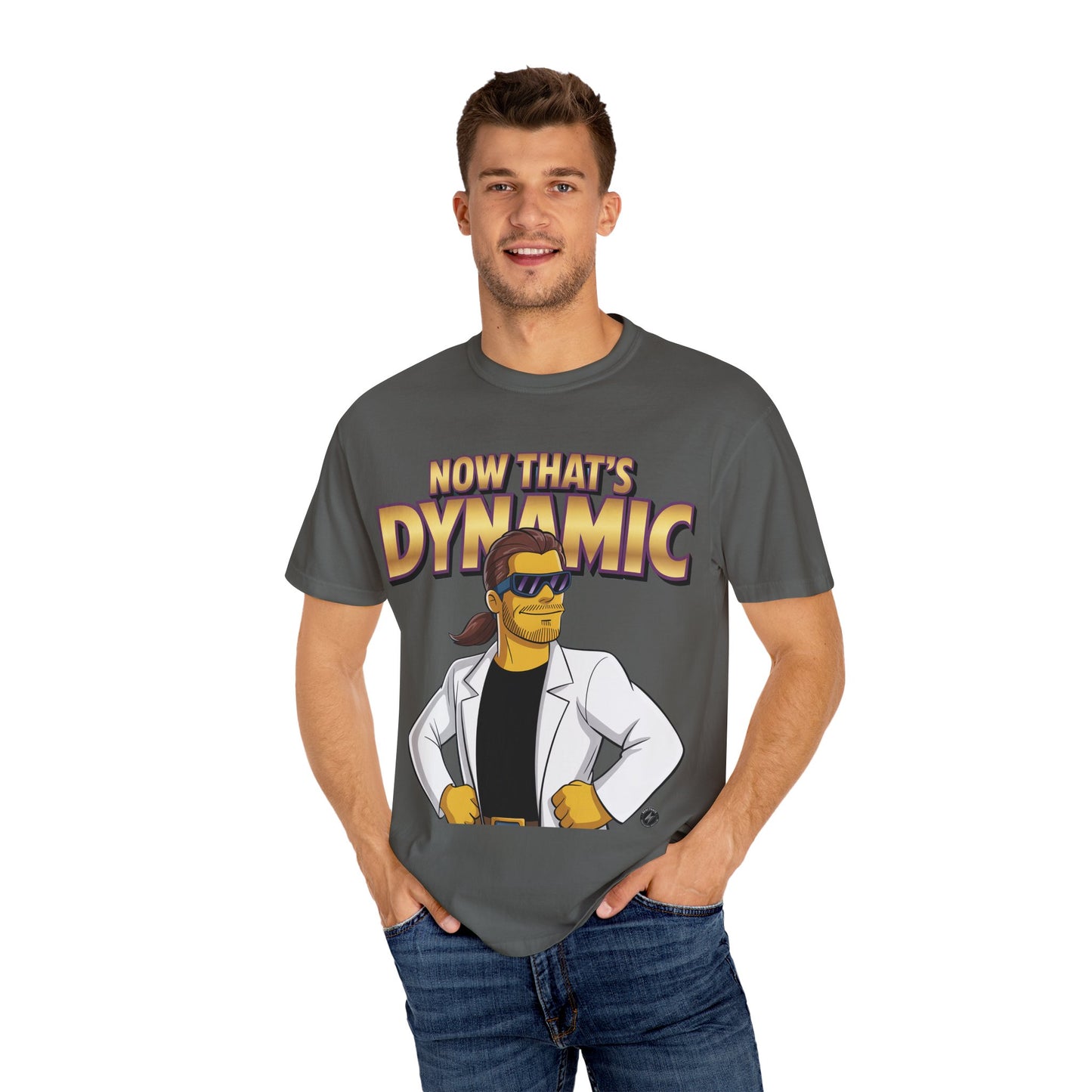 Now That's Dynamic Yellow Character Style