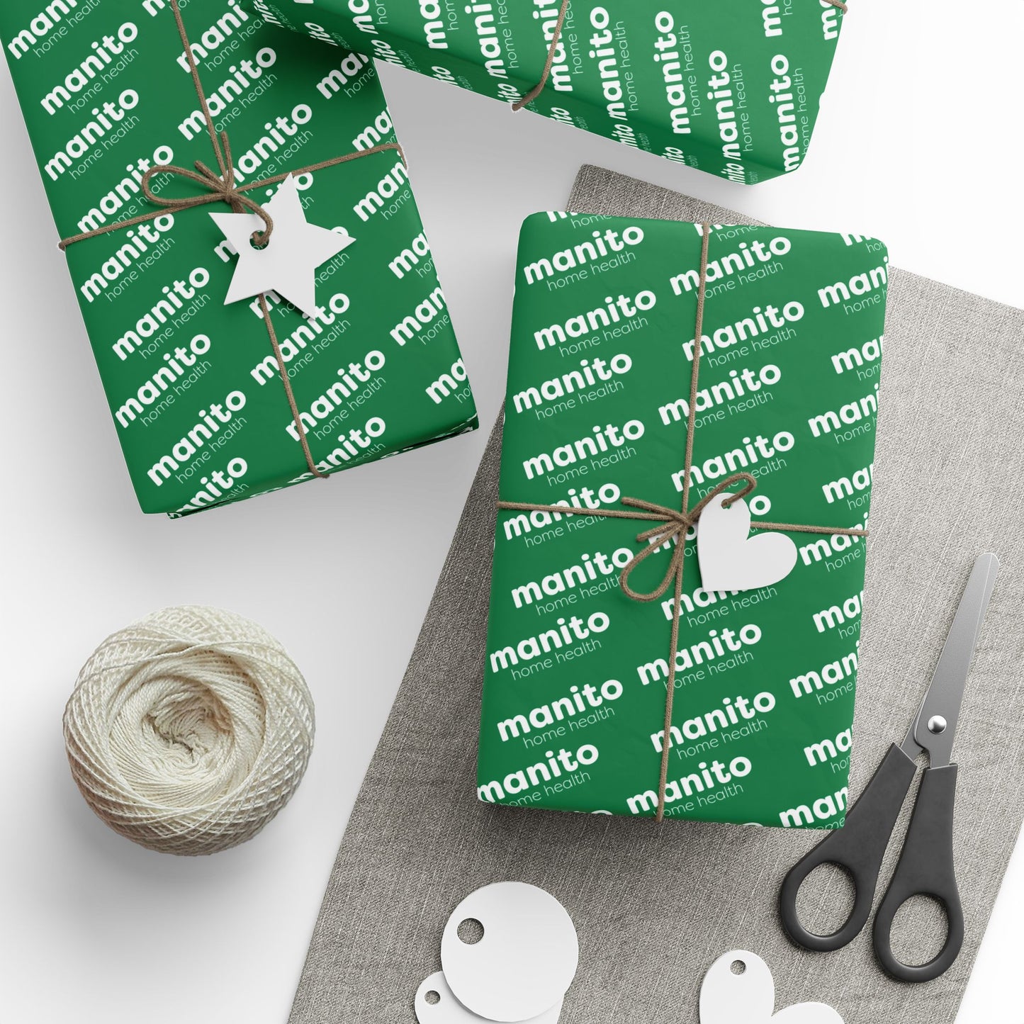 Manito Home Health Holiday Wrapping Paper