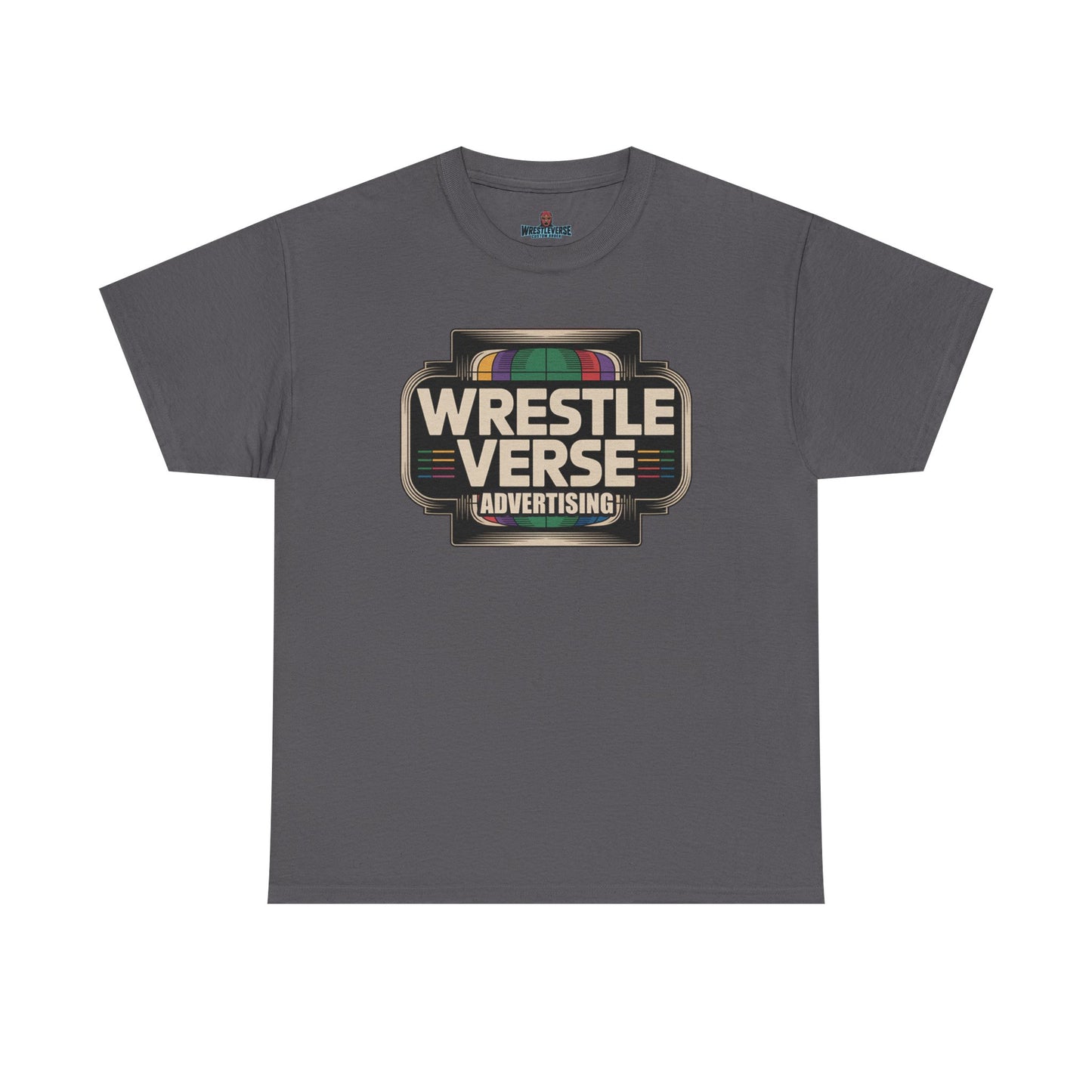 WrestleVerse Unisex Heavy Cotton Tee, Retro Wrestling Shirt, Vintage Style Tee, Gift for Wrestling Fans, Perfect for Events