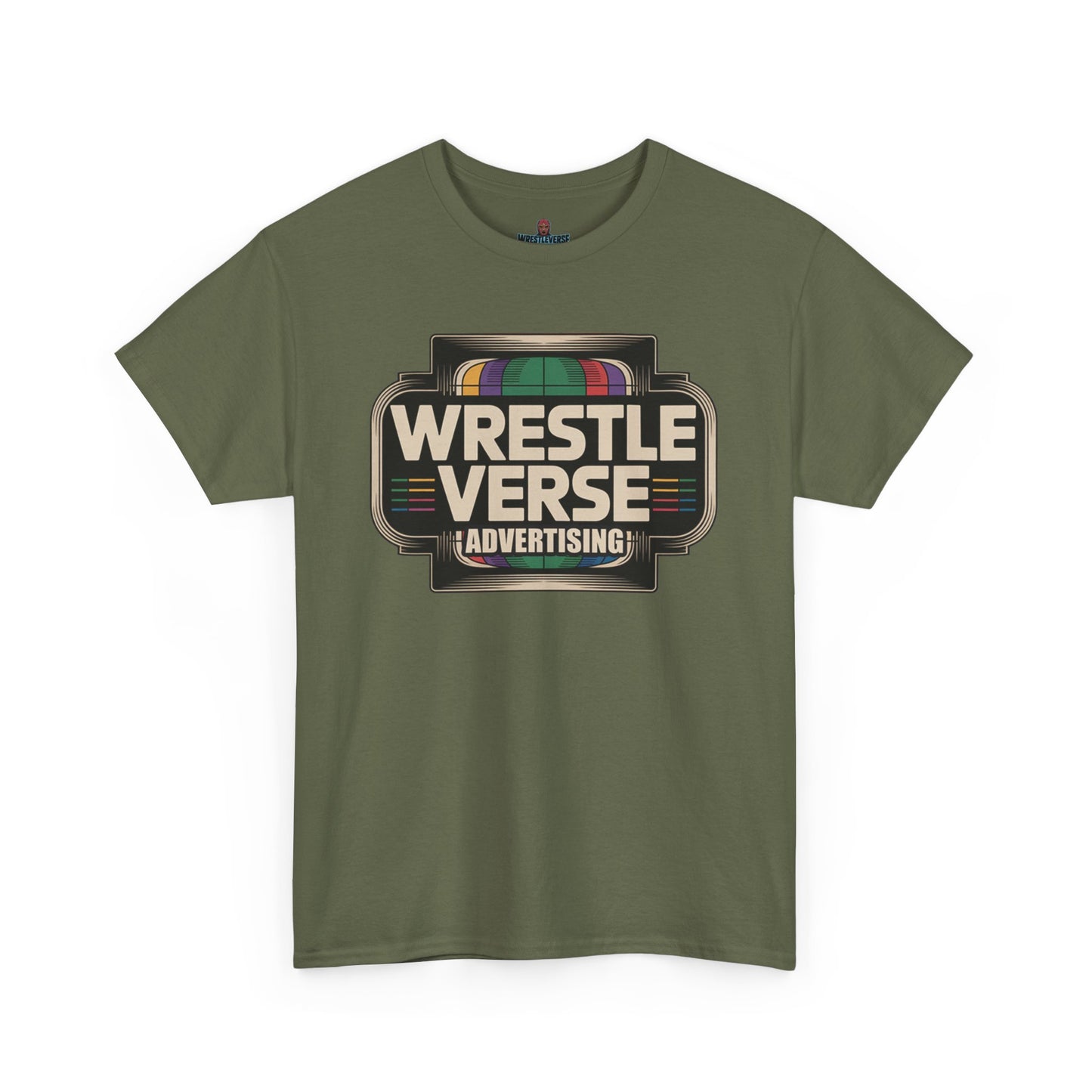 WrestleVerse Unisex Heavy Cotton Tee, Retro Wrestling Shirt, Vintage Style Tee, Gift for Wrestling Fans, Perfect for Events