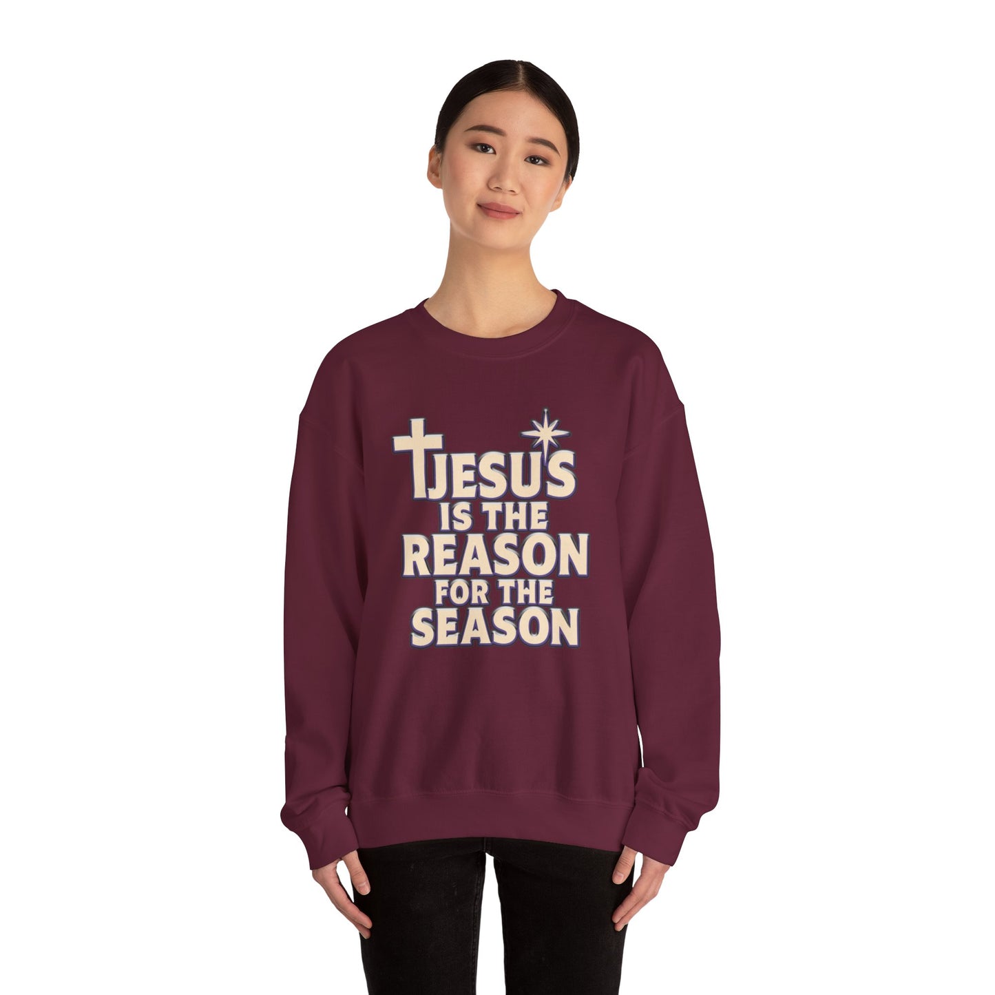 Jesus is the Reason Crewneck Sweatshirt