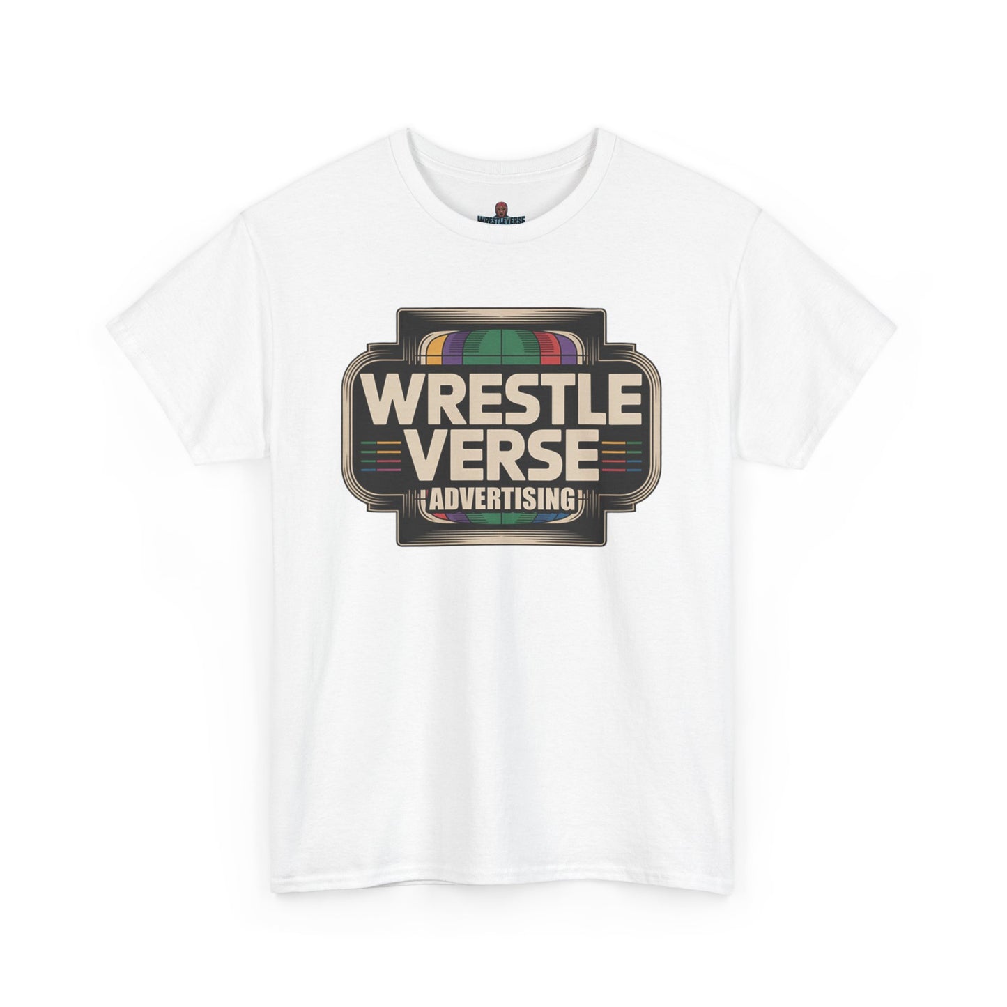 WrestleVerse Unisex Heavy Cotton Tee, Retro Wrestling Shirt, Vintage Style Tee, Gift for Wrestling Fans, Perfect for Events
