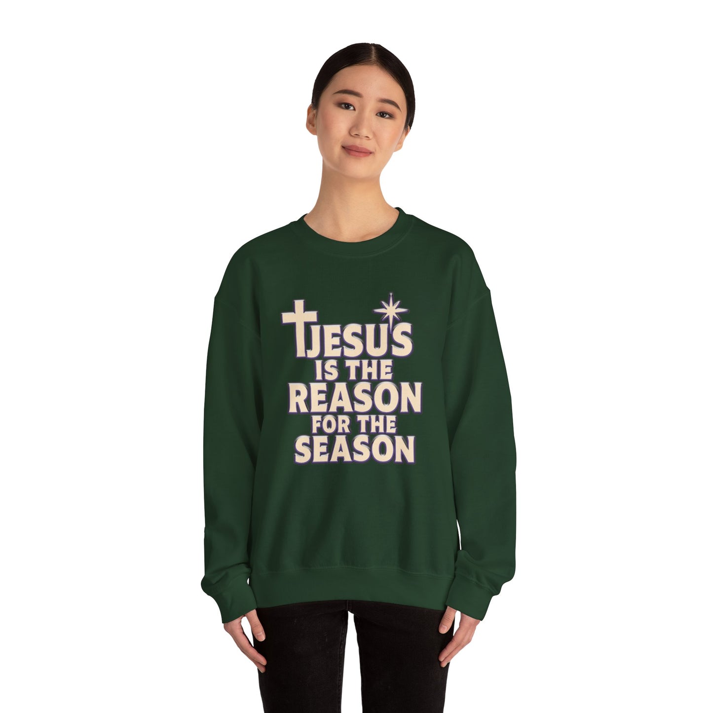 Jesus is the Reason Crewneck Sweatshirt