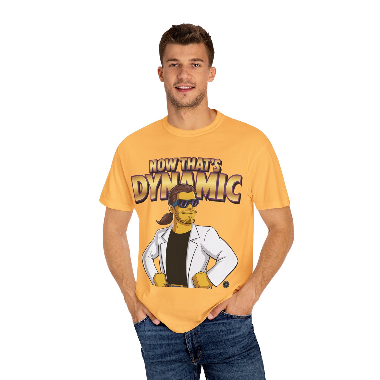 Now That's Dynamic Yellow Character Style