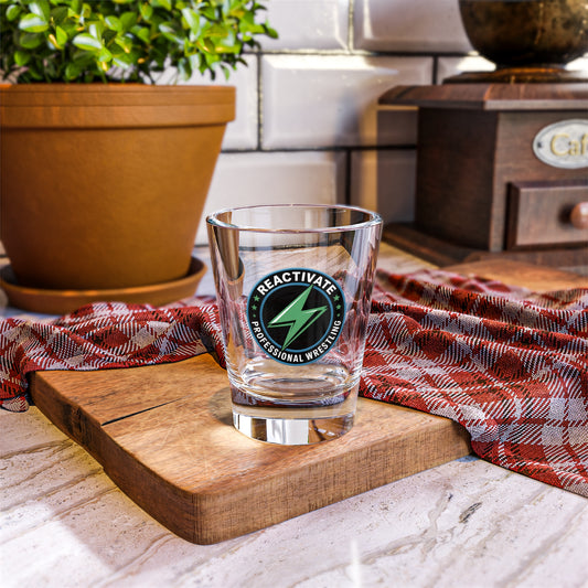 Reactivate Pro Wrestling Shot Glass