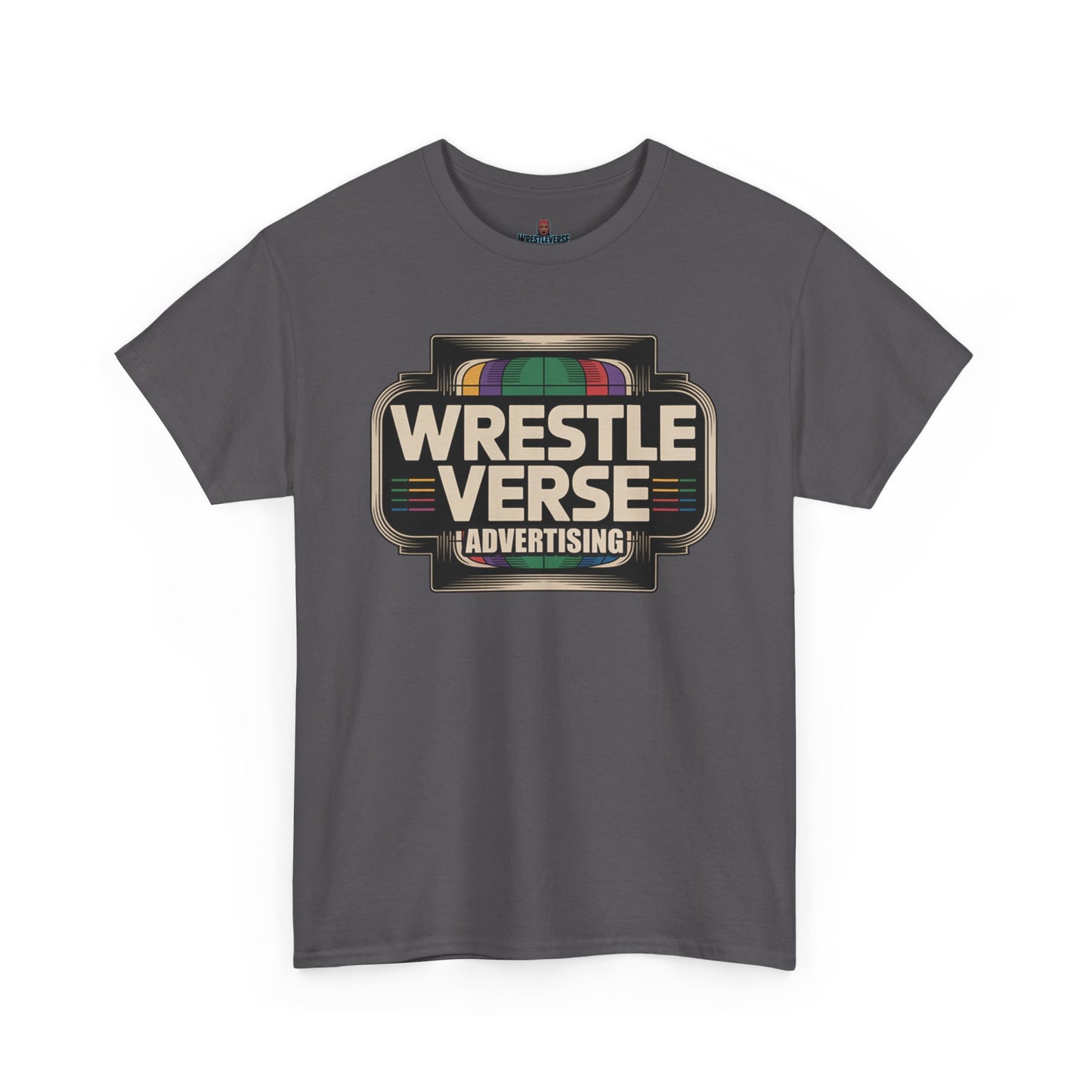 WrestleVerse Unisex Heavy Cotton Tee, Retro Wrestling Shirt, Vintage Style Tee, Gift for Wrestling Fans, Perfect for Events